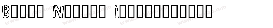 Bully Narrow Italic字体转换